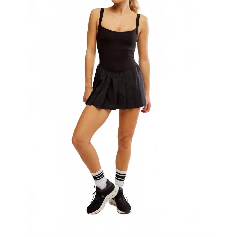 NEW FREE PEOPLE swing of things dress in black - Picture 5 of 5
